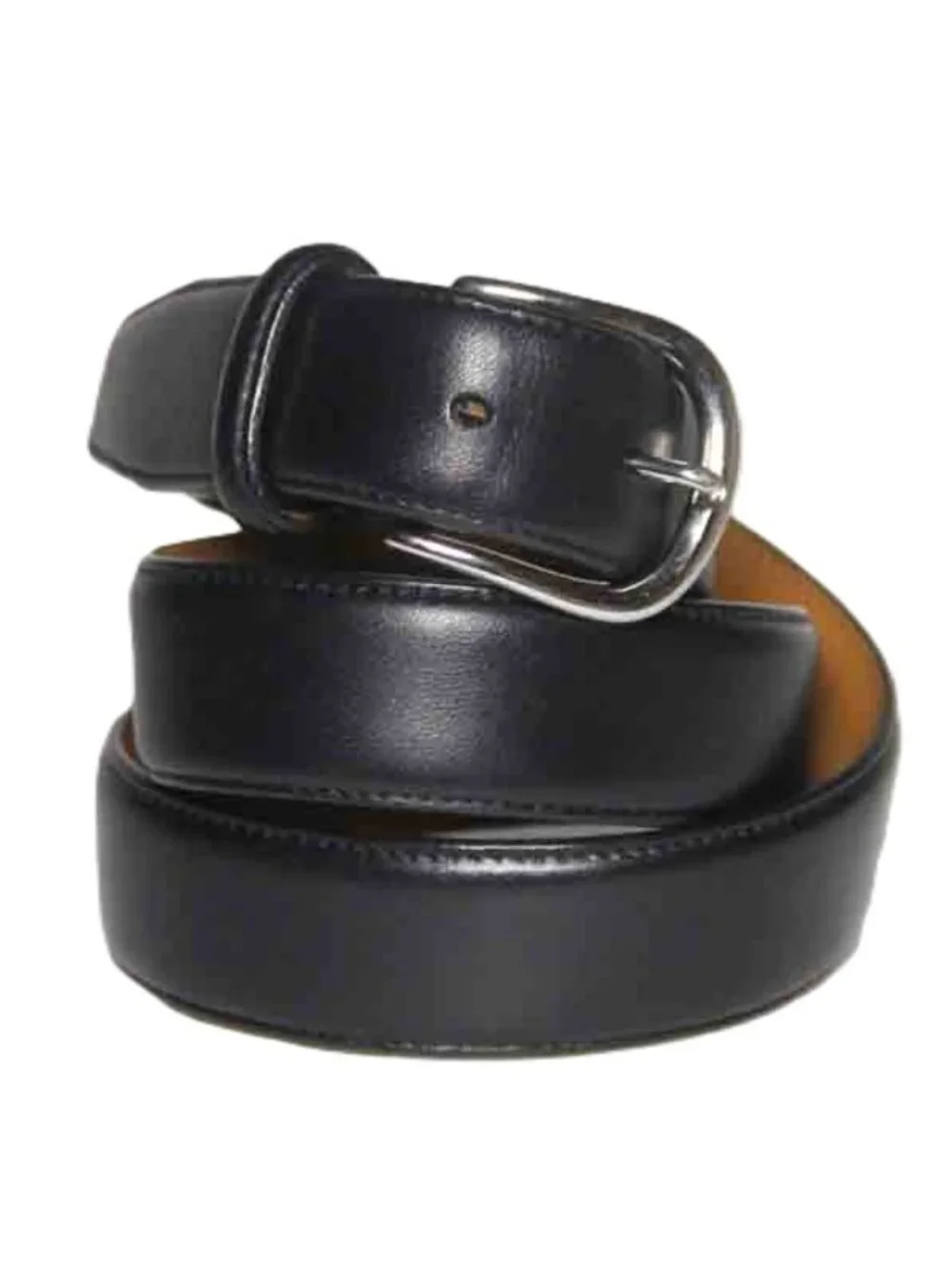 Polo Ralph Lauren Black Leather Dress Belt Men's Size 32
